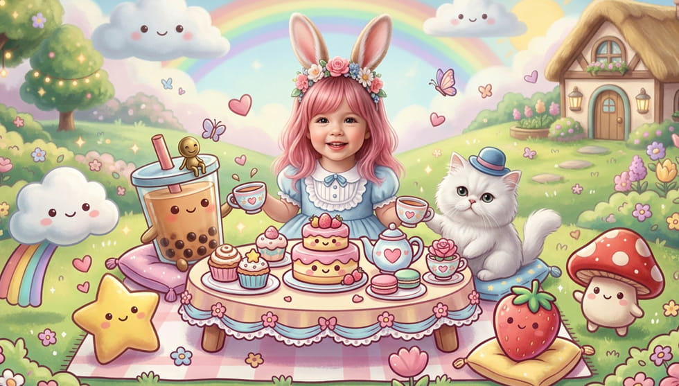 Cosa significa kawaii - laboratori creativi per bambini a Roma
